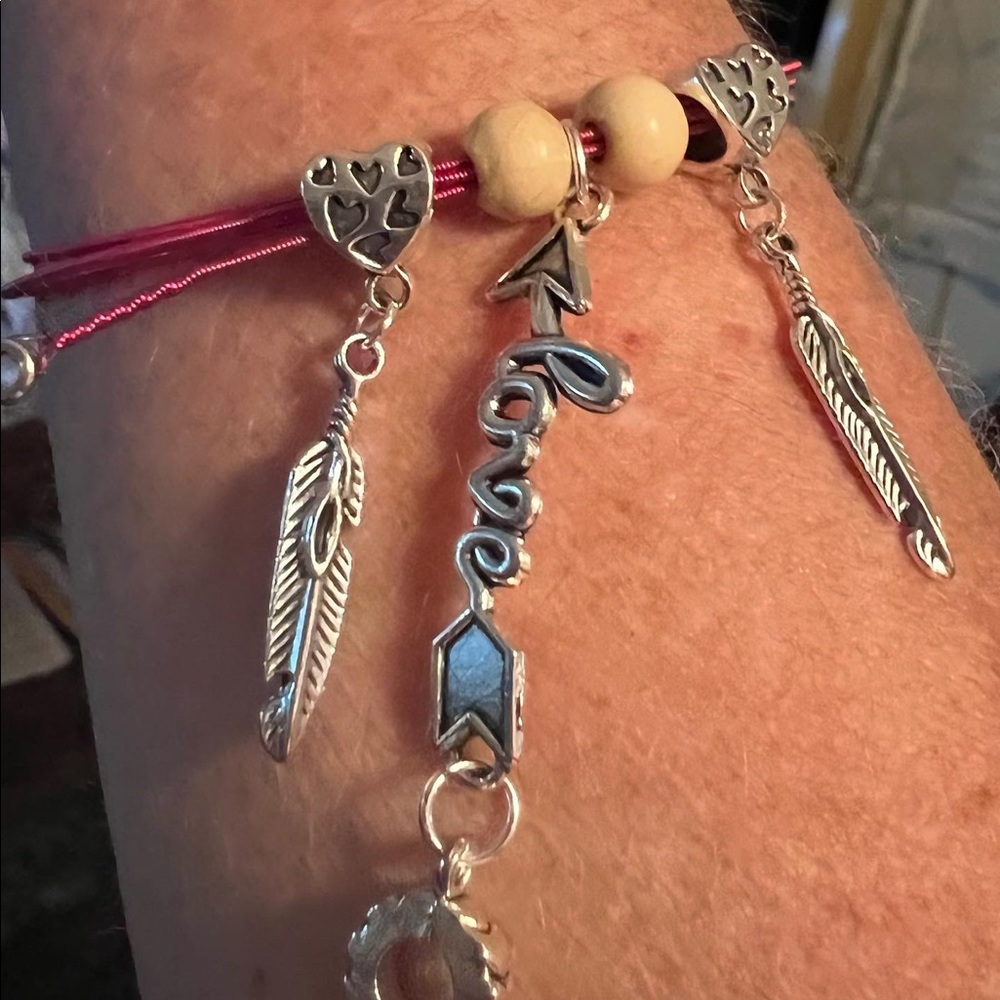 Guitar string charm bracelet! Handmade! Made to order! From real guitar string!